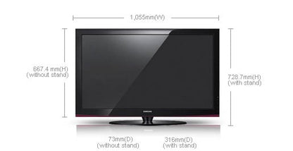Samsung PS42A450 42" Multi - System Plasma 3D TV 110 220 240 volts pal ntsc - 220 - Electronics