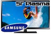 Samsung PS51F4500 51" Multisystem Plasma TV 110 220 240 volts pal ntsc - 220 - Electronics