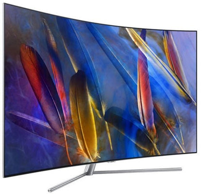 Samsung QA55Q7CAM 55" QLED 4K Curved Multisystem TV for 110 - 240 Volts - 220 - Electronics