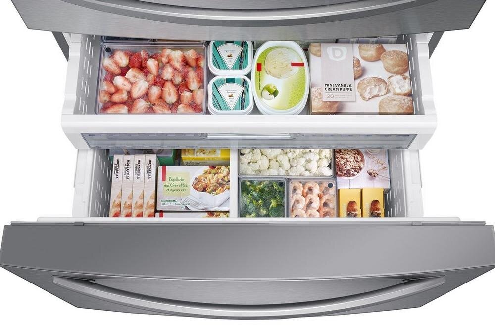 Samsung RF24R7201 French Door 220 volts Refrigerator 220v 240 volts with Ice and Water Fridge - 220 - Electronics