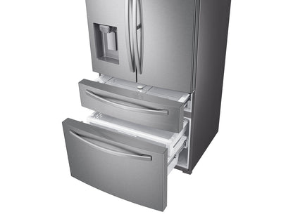 Samsung RF28R7351SR - FA 28 Cu Ft 220 Volt 50 Hz French Door Refrigerator 220v 240 volts 50 hz - 220 - Electronics