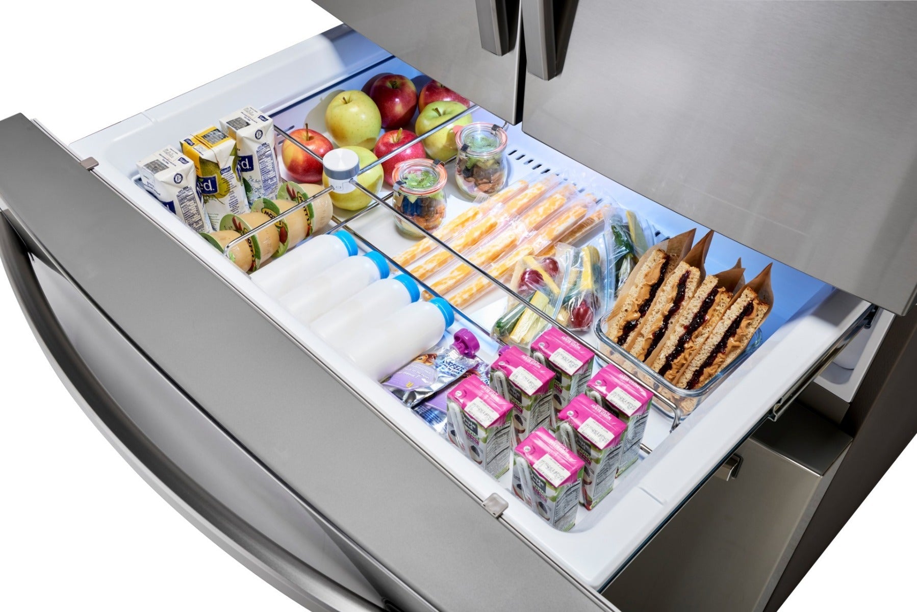 Samsung RF28R7351SR - FA 28 Cu Ft 220 Volt 50 Hz French Door Refrigerator 220v 240 volts 50 hz - 220 - Electronics