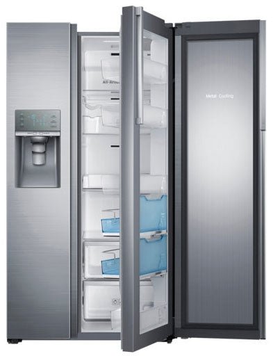 Samsung RH77H905078F Showcase Side by Side Refrigerator 220 - 240 Volts - 220 - Electronics