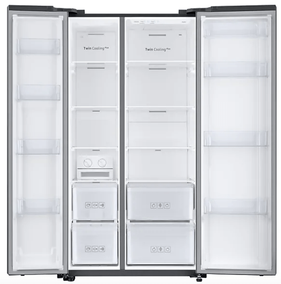 Samsung RS66N8100S9 220 volt Side by Side Stainless steel 24 Cu Ft refrigerator 220v 240 Volt 50Hz - 220 - Electronics