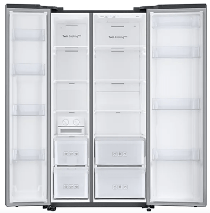 Samsung RS66N8100S9 220 volt Side by Side Stainless steel 24 Cu Ft refrigerator 220v 240 Volt 50Hz - 220 - Electronics