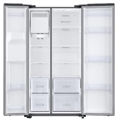 Samsung RS67N8210S9 220 volts Side by Side Refrigerator Stainless Steel 22 cu ft with Ice and Water Dispenser 220v 240 volt 50 hz - 220 - Electronics