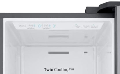 Samsung RS67N8210S9 220 volts Side by Side Refrigerator Stainless Steel 22 cu ft with Ice and Water Dispenser 220v 240 volt 50 hz - 220 - Electronics