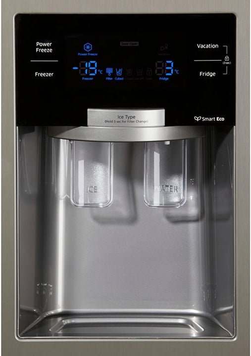 Samsung RS7547BHCSP Side by Side Refrigerator for 220/240 Volts - 220 - Electronics