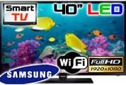 Samsung UA - 40F5500 Multisystem Smart LED TV 110 220 240 volts pal ntsc - 220 - Electronics