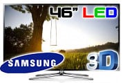 Samsung UA - 46F6400 46" Smart 3D LED Multi System TV 110 220 240 volts pal ntsc - 220 - Electronics