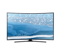 Samsung UA - 55KU7350 55" Multi System UHD Curved LED Smart TV for 110 - 240 Volts - 220 - Electronics