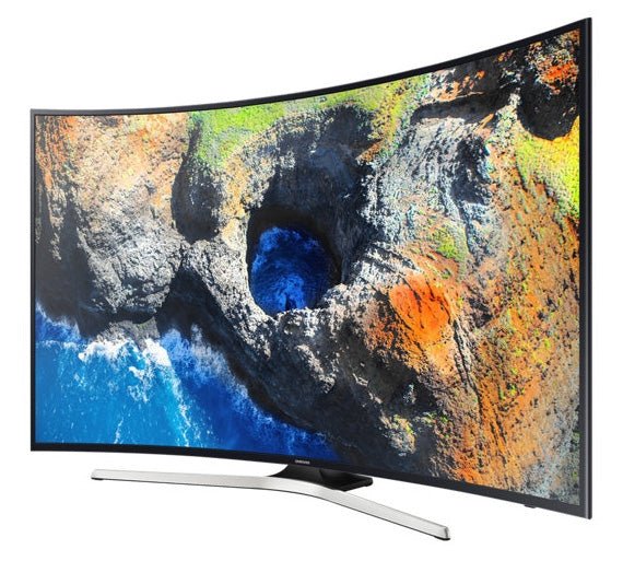 Samsung UA - 55MU7350 55" Multi system UHD 4K Curved Smart TV Multisystem - 220 - Electronics