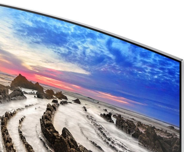 Samsung UA - 55MU8500 55" Curved Multisystem LED 4K Smart TV - 220 - Electronics