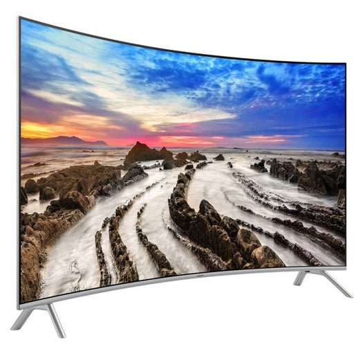 Samsung UA - 55MU8500 55" Curved Multisystem LED 4K Smart TV - 220 - Electronics