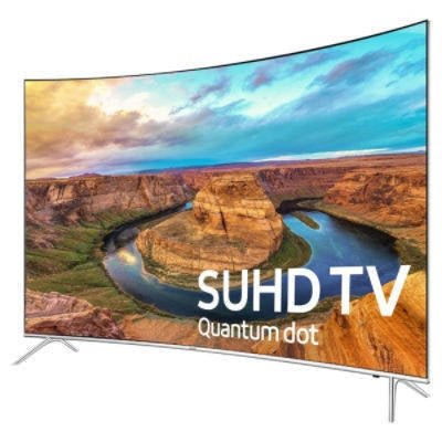 Samsung UA - 65KS8500 Multi system 65" LED 4K SUHD Smart Curved LED TV 110 220 240 volts pal ntsc secam - 220 - Electronics