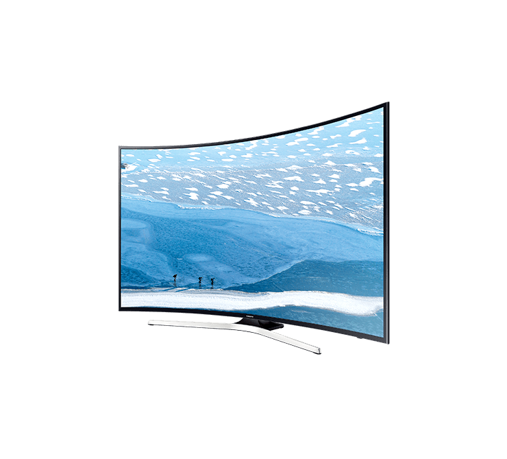 Samsung UA - 65KU6300 65" UHD 4K Curved Smart TV w/Wi - Fi for 110 - 240 Volts - 220 - Electronics