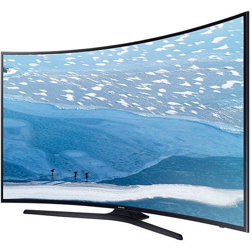Samsung UA - 65KU7350 65" Multisystem 4K Curved Smart TV - 110/240 Volts - 220 - Electronics