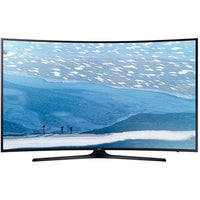 Samsung UA - 65KU7350 65" Multisystem 4K Curved Smart TV - 110/240 Volts - 220 - Electronics