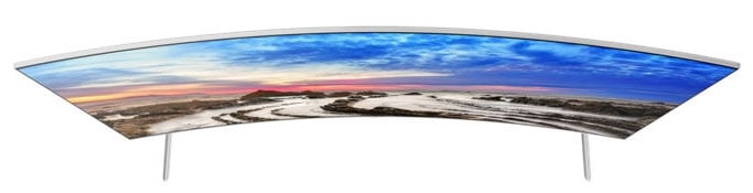 Samsung UA - 65MU8500 65" Curved Multisystem LED 4K Smart TV - 220 - Electronics