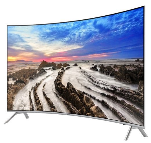 Samsung UA - 65MU8500 65" Curved Multisystem LED 4K Smart TV - 220 - Electronics