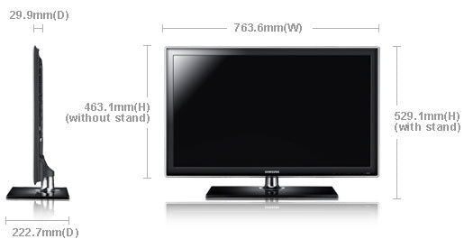 Samsung UA32D4000 32" Multi - System LED TV 110 220 240 volts pal ntsc - 220 - Electronics