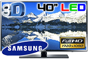 Samsung UA - 40EH6030 40" Multisystem 3D LED TV 110 220 240 volts pal ntsc - 220v volt electronics