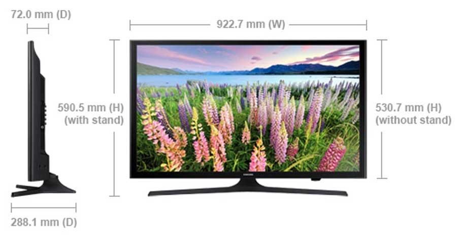 Samsung UA40J5008 Multi System LED 110 220 240 Volts - 220 - Electronics