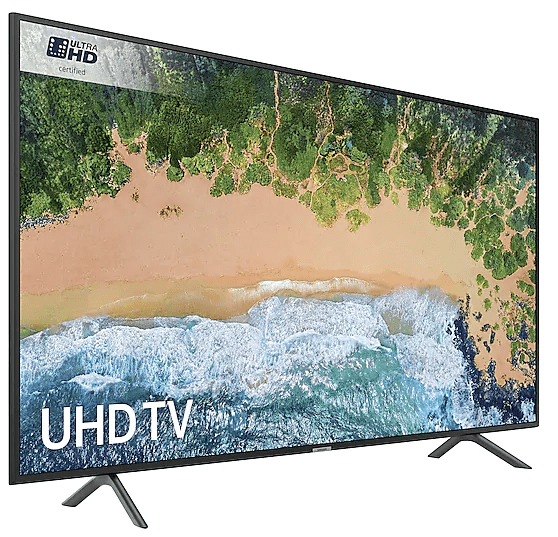 Samsung UA40NU7100 40" Smart WiFi UHD 4K Pal Secam NTSC Multisystem 110 220 v 240 volts 50 60 hz LED TV - 220 - Electronics