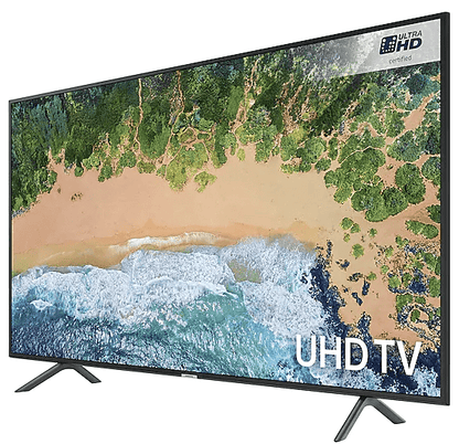 Samsung UA40NU7100 40" Smart WiFi UHD 4K Pal Secam NTSC Multisystem 110 220 v 240 volts 50 60 hz LED TV - 220 - Electronics