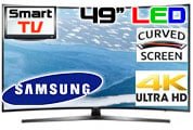 Samsung UA49KU7500 Ultra HD 49" Curved Multi - system LED Smart TV - 220 - Electronics