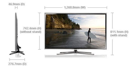 Samsung UA55ES6800 55" Multi - System 3D LED Smart TV 110 220 240 volts pal ntsc - 220 - Electronics