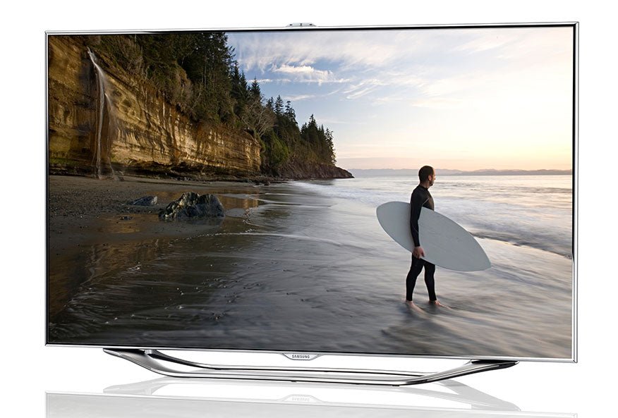 Samsung UA55ES7500 55" Multi - System 3D LED Smart TV 110 220 240 volts pal ntsc - 220 - Electronics