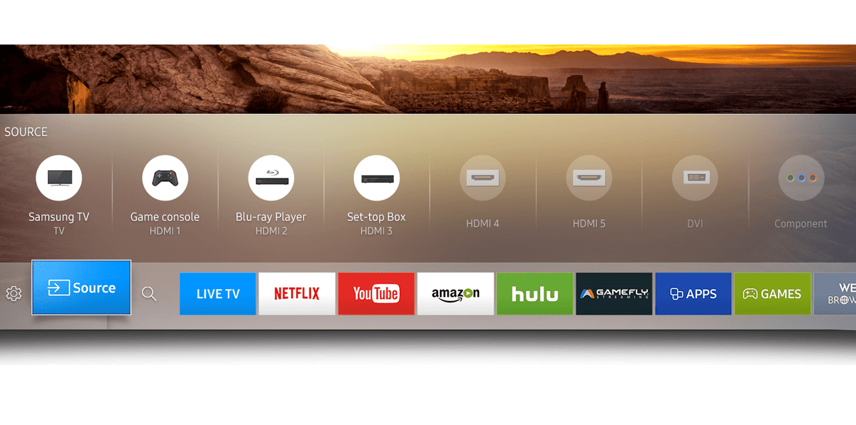 Samsung UA65KU7000 4K UHD Smart TV 65" Multi - System Smart LED TV 110 220 240 Volts PAL NTSC - 220 - Electronics