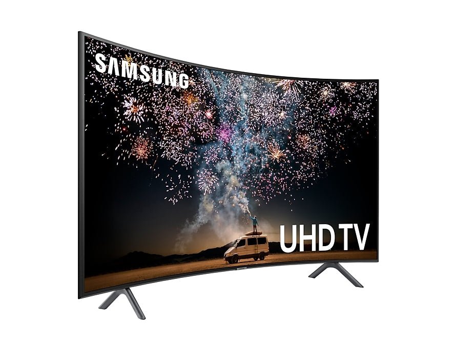 Samsung UA65RU7300 65" Curved Multisystem Smart WiFi UHD 4K Curved multi system LED TV 110 220v 240 volts 50 60 hz - 220 - Electronics