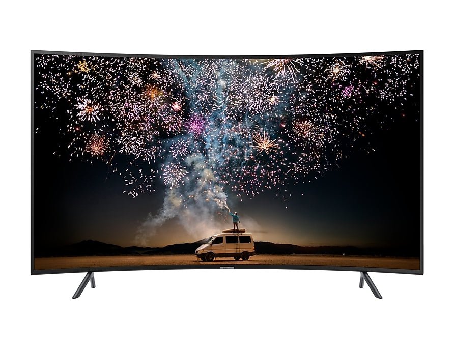 Samsung UA65RU7300 65" Curved Multisystem Smart WiFi UHD 4K Curved multi system LED TV 110 220v 240 volts 50 60 hz - 220 - Electronics