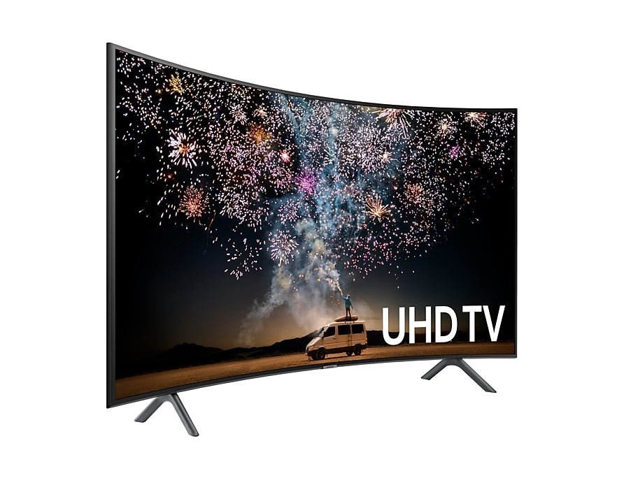 Samsung UA65RU7300 65" Curved Multisystem Smart WiFi UHD 4K Curved multi system LED TV 110 220v 240 volts 50 60 hz - 220 - Electronics
