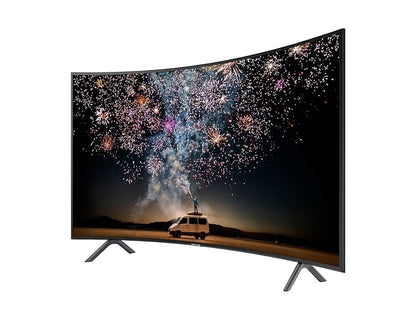 Samsung UA65RU7300 65" Curved Multisystem Smart WiFi UHD 4K Curved multi system LED TV 110 220v 240 volts 50 60 hz - 220 - Electronics