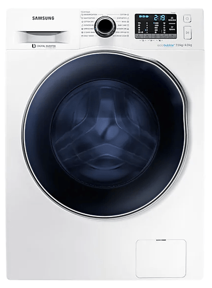 Samsung WD70J5A10AW 220 volt Washer Dryer Combo 7 KG Front Load 220v 240 Volt 50 Hz - 220 - Electronics