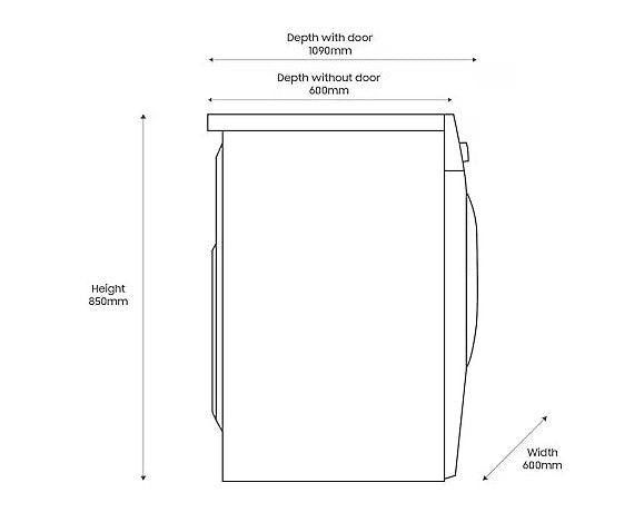 Samsung WW11DG5B25ABESL220V Washer 220 volts 50 hz 11 KG Large Size 220v 240 volt 50hz with WiFi - 220 - Electronics