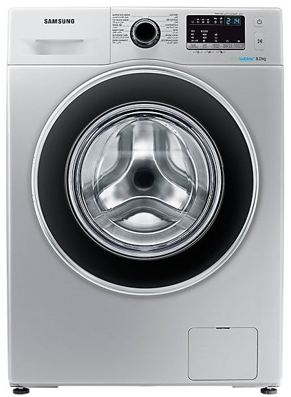 Samsung WW80J4260 Front - Load Clothes Washer with Ecobubble 220/240 Volt - 220 - Electronics