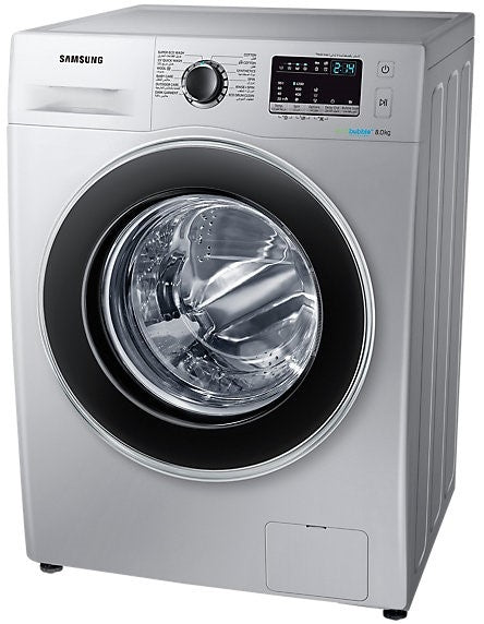 Samsung WW80J4260 Front - Load Clothes Washer with Ecobubble 220/240 Volt - 220 - Electronics