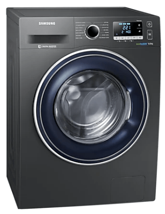 Samsung WW90J5456FX 220 volt washer 50 hz silver front load 9 KG 220v 240 volts 50hz - 220 - Electronics