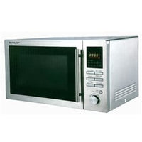 Sharp R-82A0(SM)V 900 Watts 25 Liter with Grill and Convection 220 240 volts
