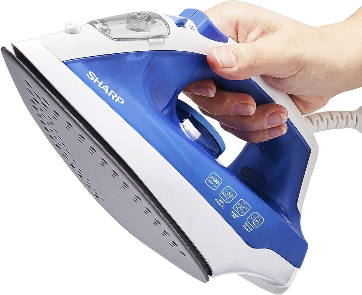 Sharp 220 volt iron EISU11B3 Steam Iron 2180 watts 220v 240 volt 50 hz - 220 - Electronics