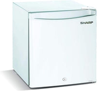 SHARP 220 volt MINI BAR FRIDGE SJ - K75X - W White Small Size Beverage Fridge 220v 240 volts 75 liter 50 hz - 220 - Electronics