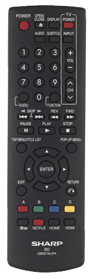 Sharp BD-AMS20U Region Free 3D Blu-ray DVD Player
