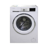 Sharp ES - FS814CX - W 220 volts Washer 8Kg White Color 220v 240 volt 50 hz Front Load Washer - 220 - Electronics