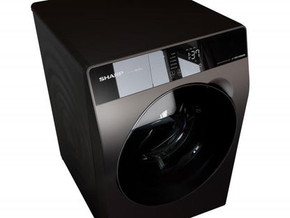 Sharp ES - FW125SG 220 volt washer 12.5 KG Front Load Dark Grey color 220v 240 volt 50 hz - 220 - Electronics
