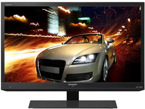 Sharp LC - 19LE150m 19" Multi System Aquos LED TV 110 220 240 volts pal ntsc - 220 - Electronics