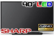 Sharp LC - 40LE265M 40" Full HD Multi - System LED TV 110 220 240 volts - 220v volt electronics